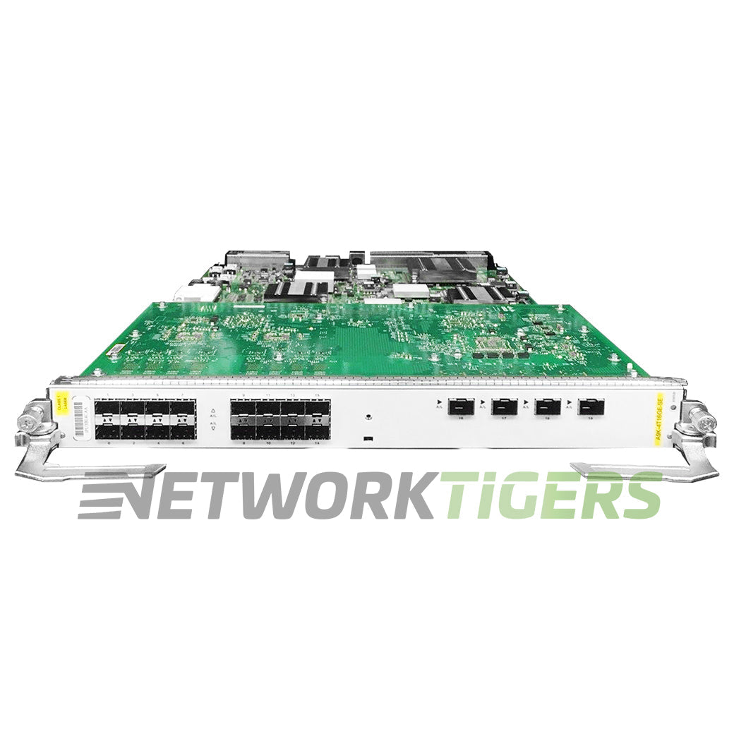 Cisco A9K-4T16GE-SE 16x 1GB SFP 4x 10GB SFP+ (Service Edge) Router Line Card