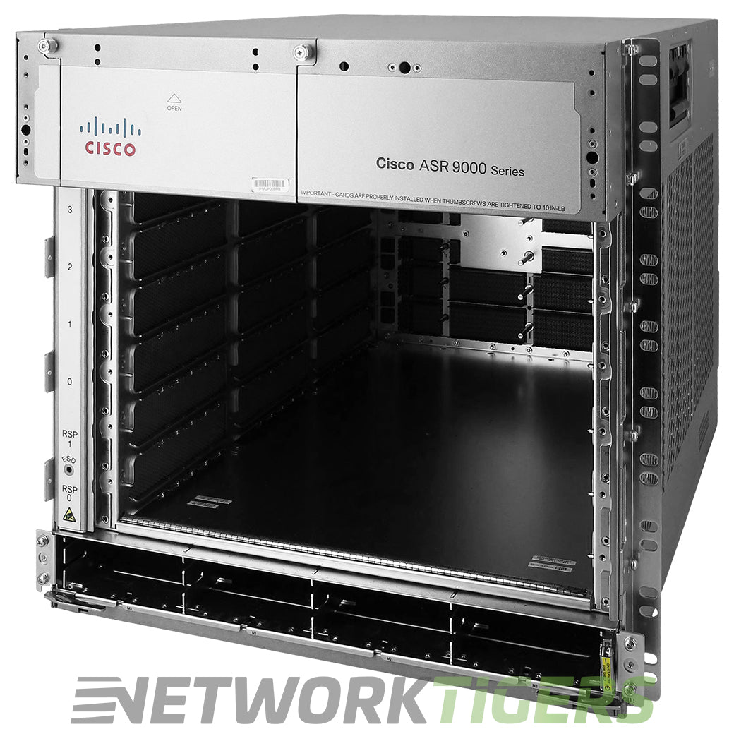 Cisco ASR-9006-AC-V2 4x Line Card Slot w/ PEM Version 2 Router Chassis