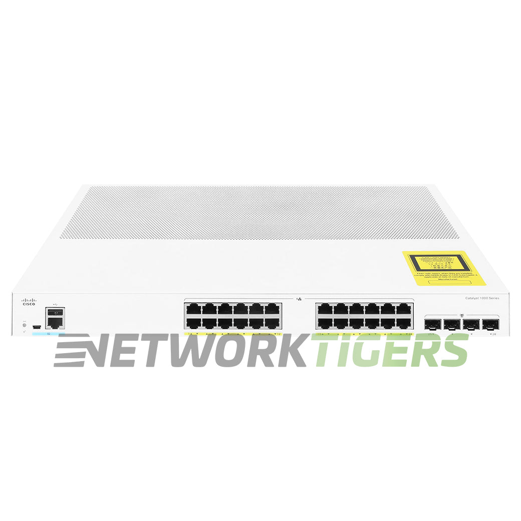 NEW Cisco C1000-24P-4G-L Catalyst 1000 24x 1GB PoE+ RJ45 4x 1GB SFP Switch