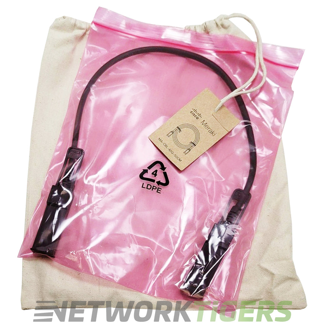 NEW Cisco Meraki MA-CBL-40G-50CM MS410 Series 0.5m 40GB Switch Stacking Cable