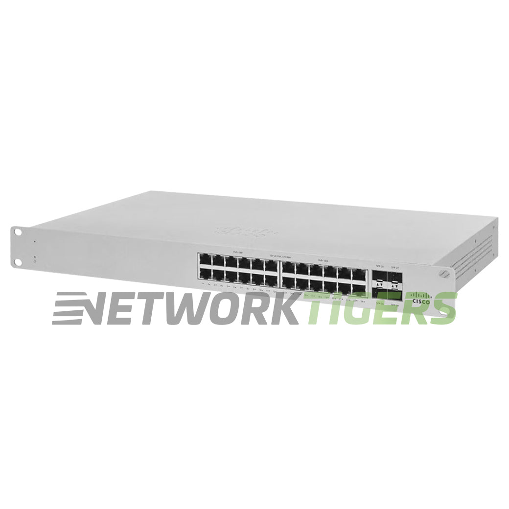 Cisco Meraki MS130-24-HW 24x 1GB RJ45 4x 1GB SFP Unclaimed Switch