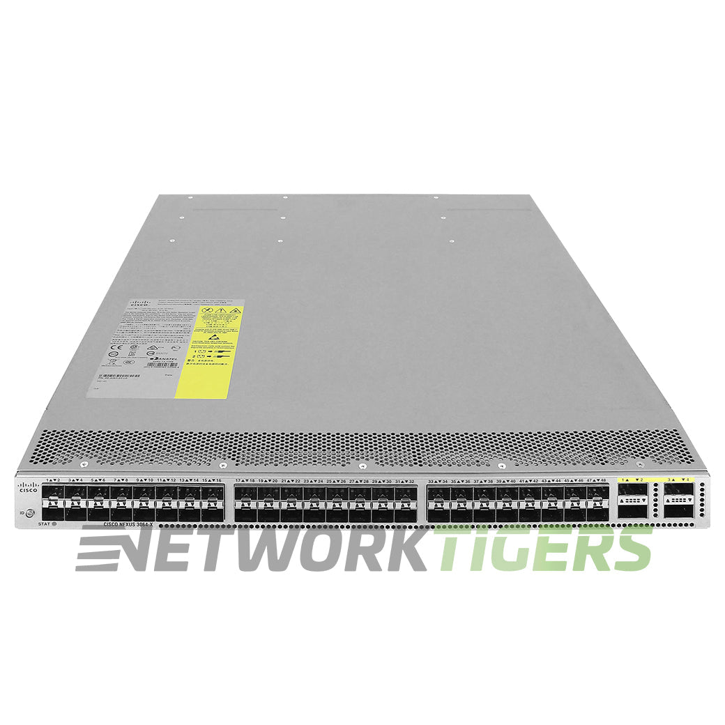 NEW Cisco N3K-C3064-X-FD-L3 48x 10GB SFP+ 4x QSFP+ B-F Air DC Switch