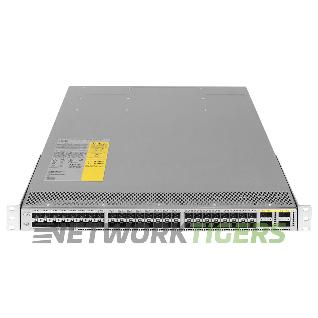 NEW Cisco N3K-C3064PQ-10GX 48x 10GB SFP+ 4x 40GB QSFP+ Front-to-Back Air Switch