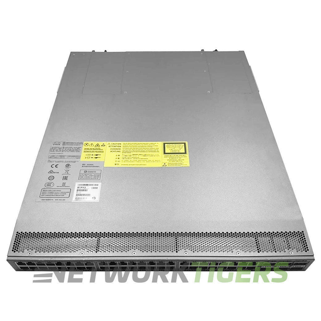 NEW Cisco N9K-C9372TX 48x 10GB Copper 6x 40GB QSFP+ Front-to-Back Airflow Switch