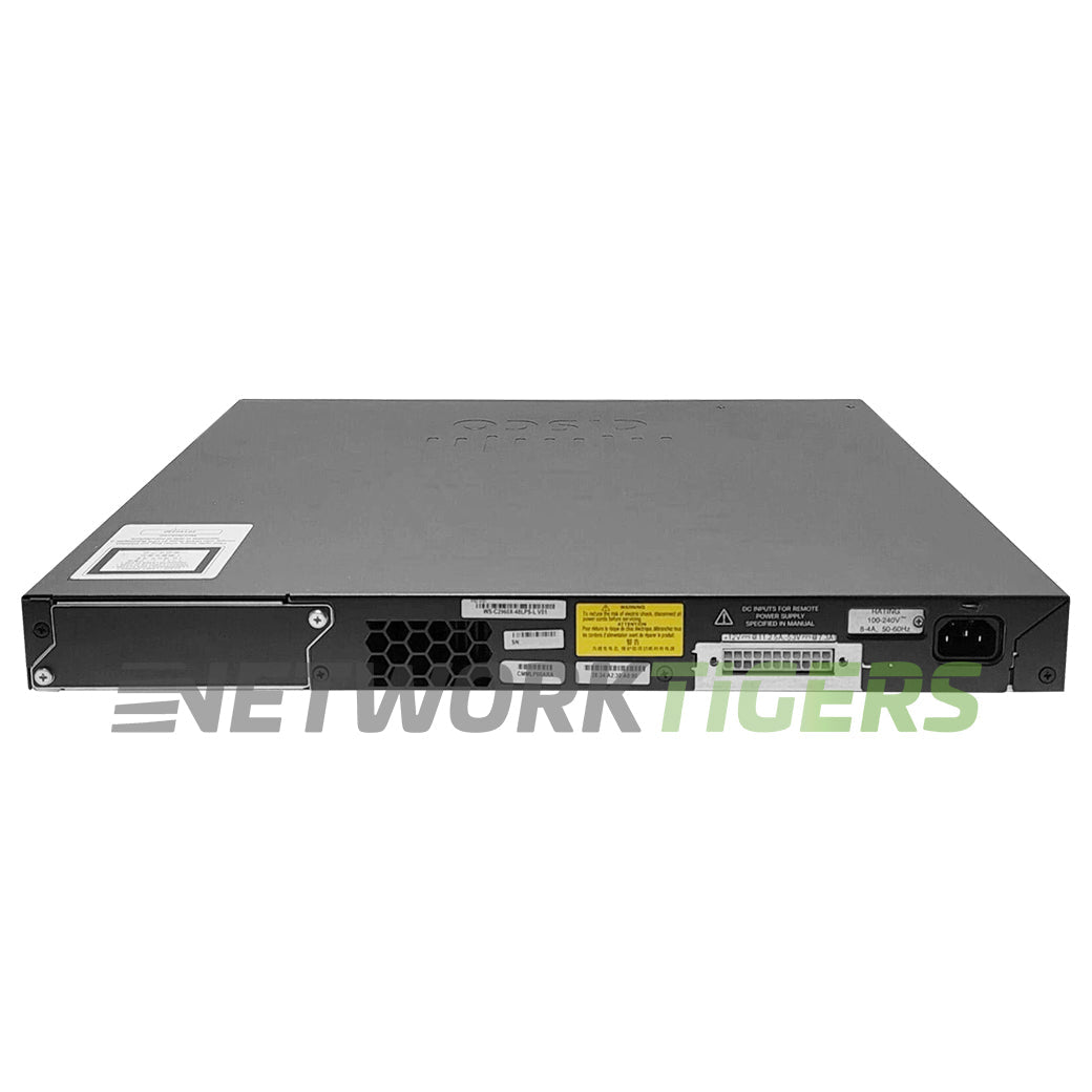 NEW Cisco WS-C2960X-48LPS-L 48x 1GB PoE+ RJ-45 4x 1GB SFP Switch