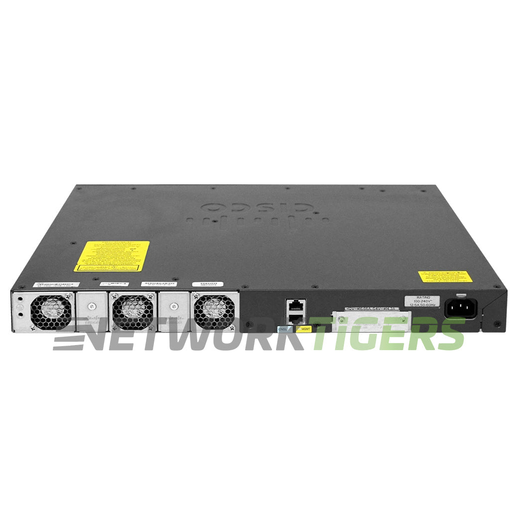 Cisco WS-C3650-24PDM-L 24x 1GB PoE+ RJ45 2x 10GB SFP+ 2x 1GB SFP LB Switch