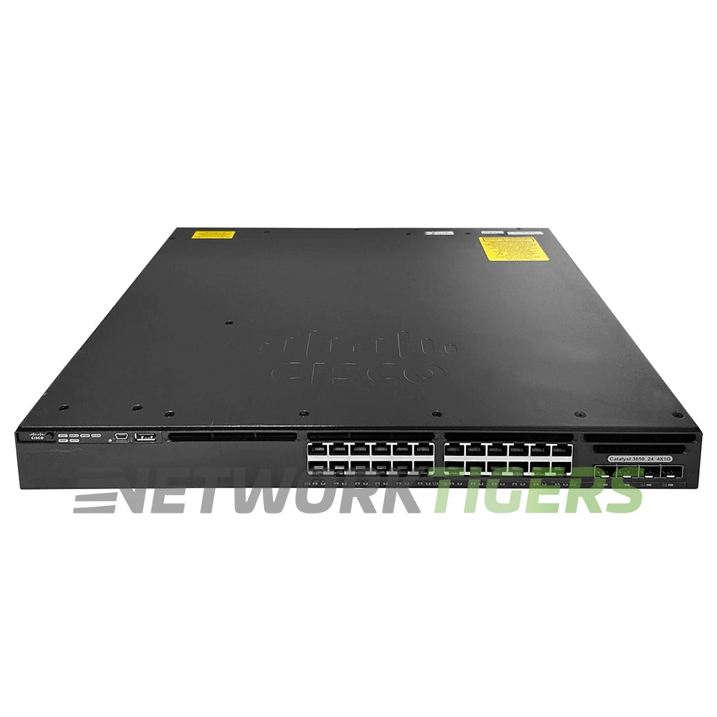 Cisco WS-C3650-24TS-E Catalyst 3650 24x 1GB RJ45 4x 1GB SFP Switch