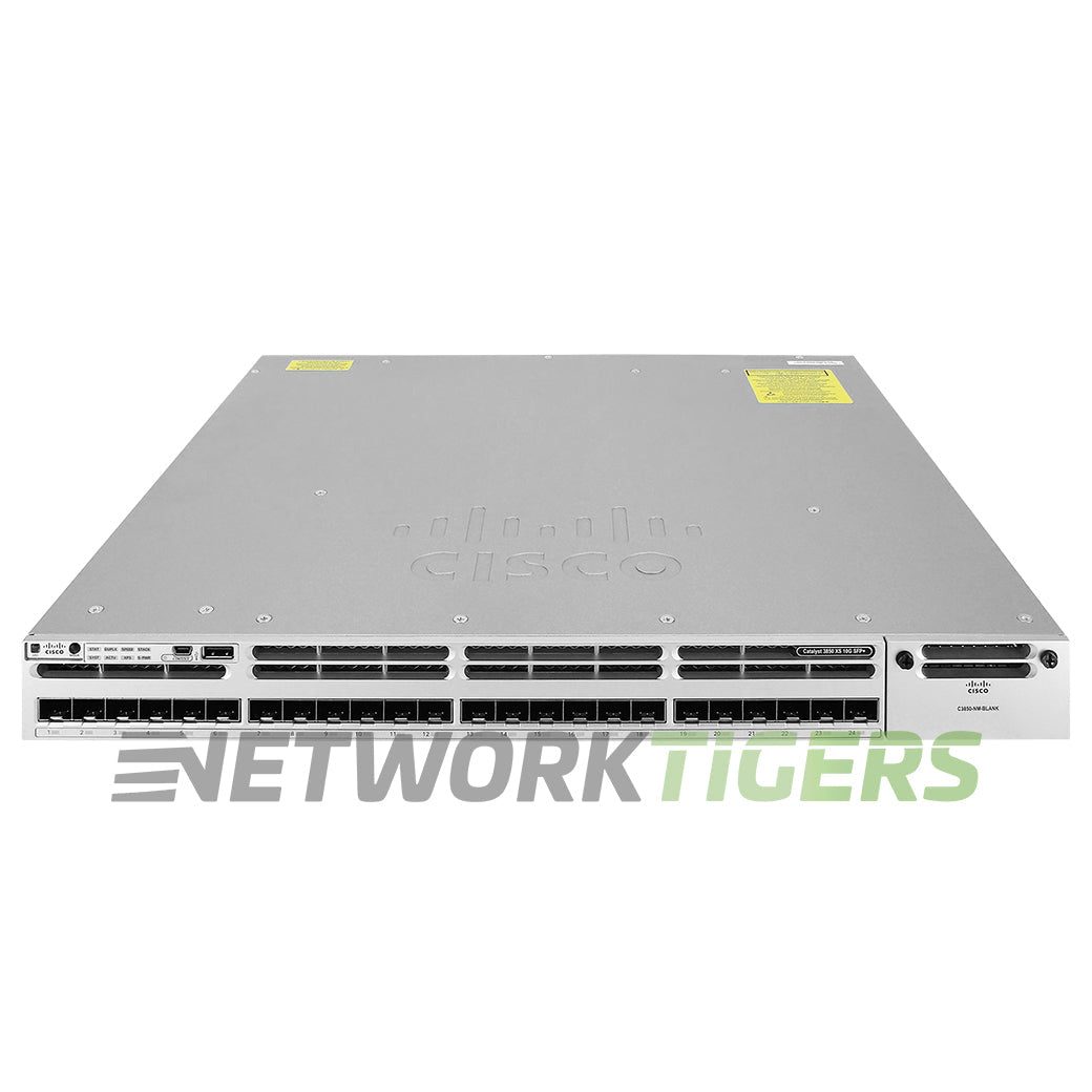 NEW Cisco WS-C3850-24XS-E 24x 10GB SFP+ 1x Module Slot Switch
