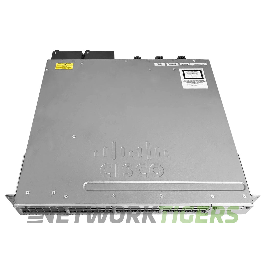 Cisco WS-C3850-48F-S Catalyst 3850 48x 1GB PoE+ RJ45 1x Module Slot Switch