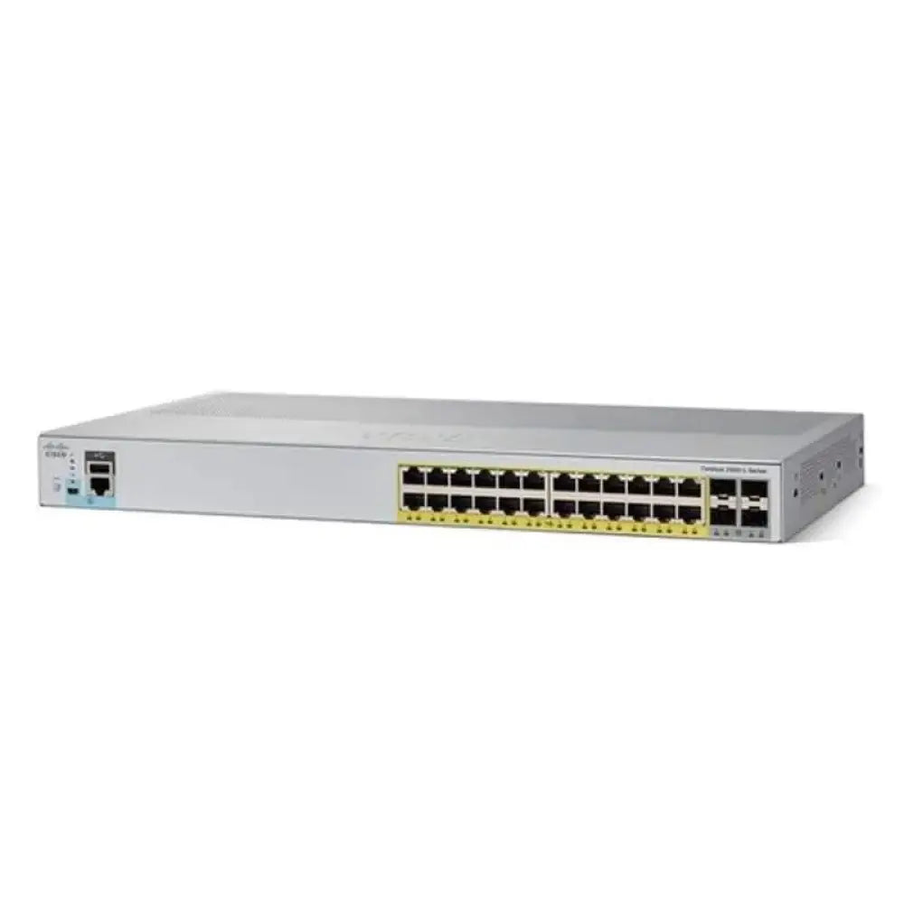 Cisco Catalyst 2960L 24-Port GigE PoE+ Switch WS-C2960L-24PS-LL 4x 1G SFP LAN Lite - New