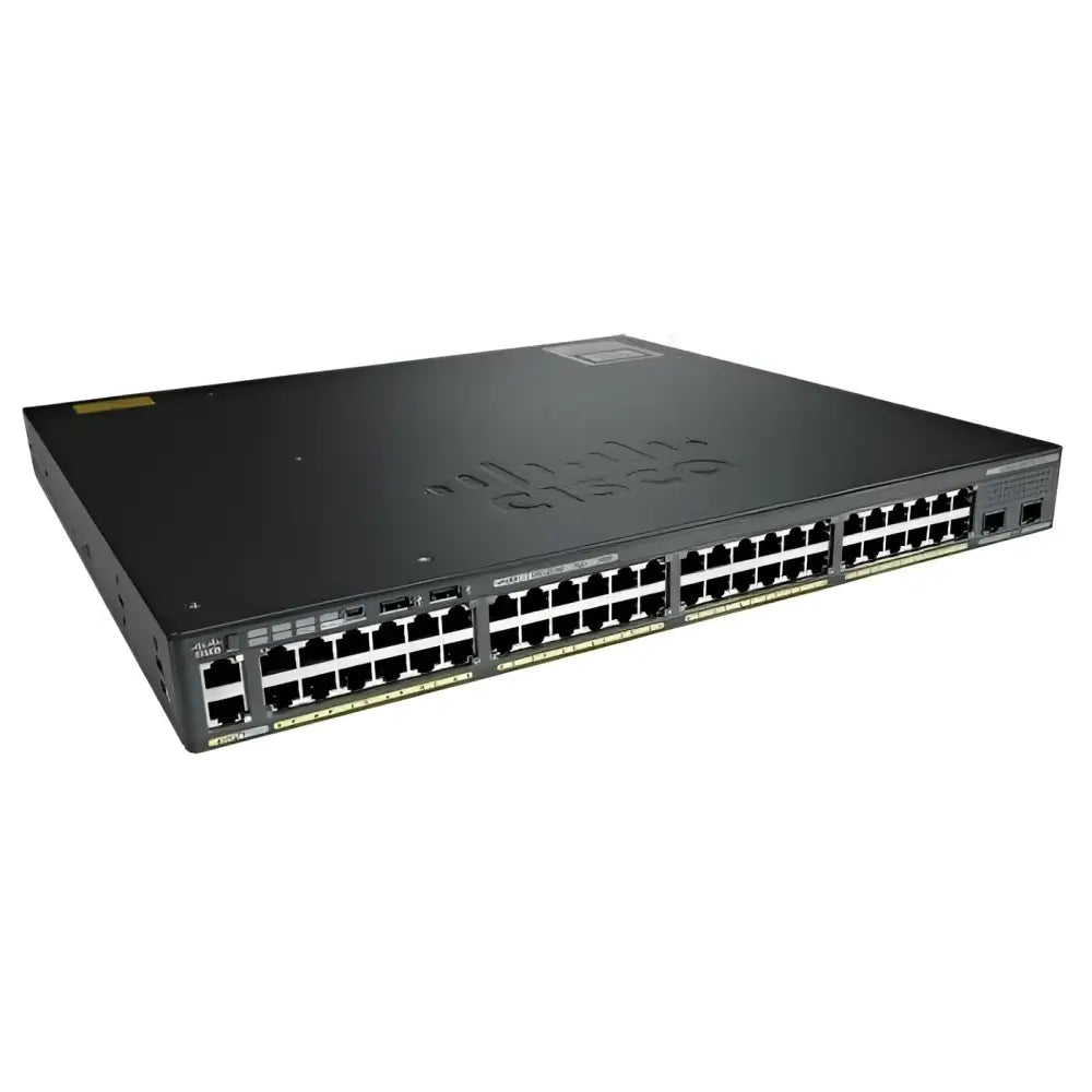 Cisco Catalyst 2960XR 48-Port PoE+ Gigabit Switch WS-C2960XR-48LPS-I - New