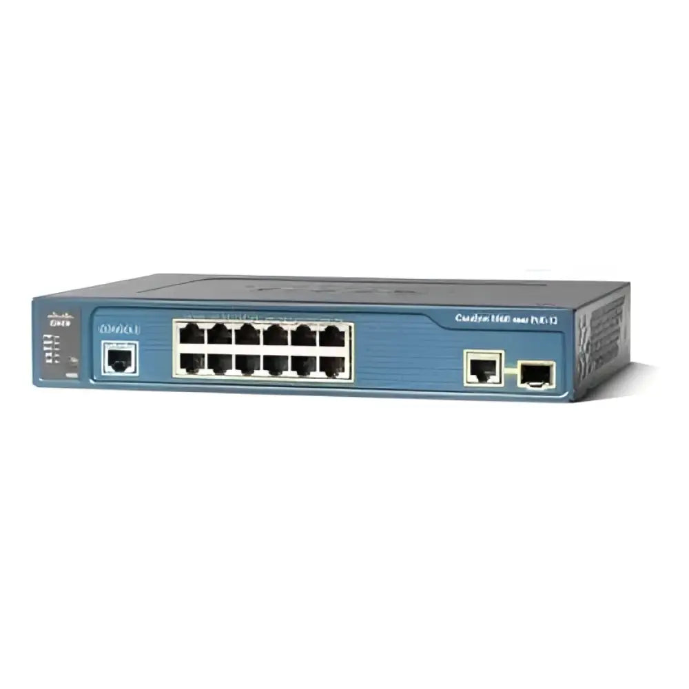 Cisco WS-C3560-12PC-S Catalyst 3560 12-Port PoE Fast Ethernet Switch - Refurbished