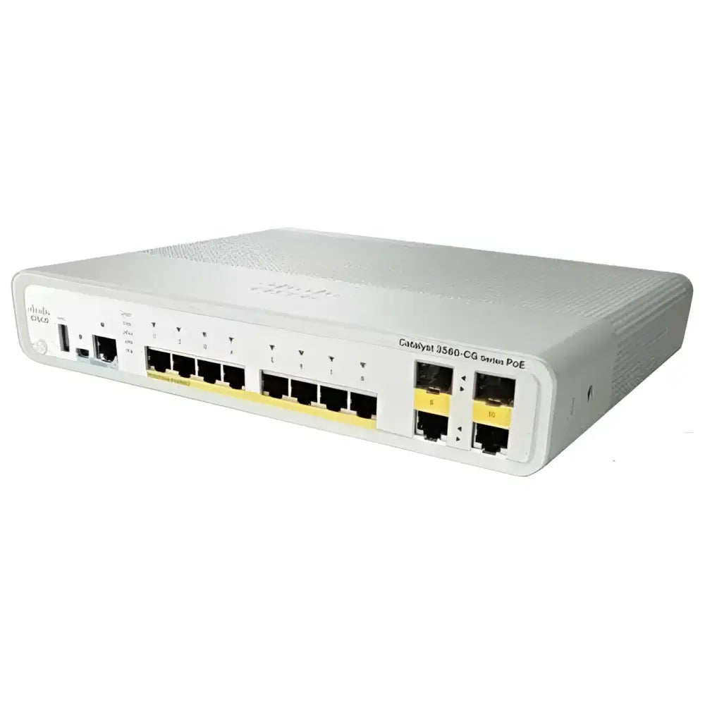 Cisco Catalyst 3560CG Compact 8-Port Gigabit Managed Switch WS-C3560CG-8TC-S - Refurbished