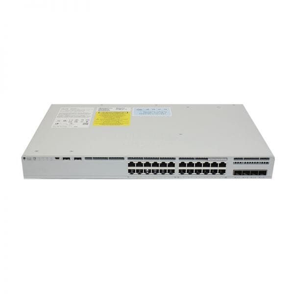 C9200L-24PXG-4X-E - Cisco Catalyst 9200 Series Switch with 8 ports multi-gigabit ethernet, 16 ports gigabit ethernet, Full PoE+, 4x 10 gigabit SFP fixed uplink, Network Essentials license