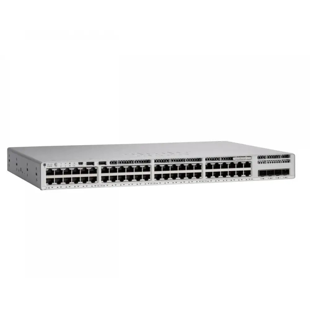 Cisco C9200L-48P-4X-E Catalyst 9200L 48-Port PoE+ 4x10G SFP+ Layer 3 Managed Switch - Refurbished