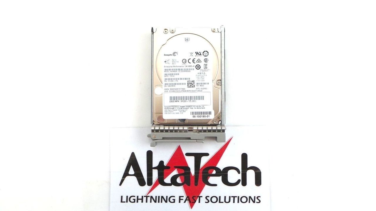 Cisco HX-HD12TB10K12G 1.2TB 10K SAS 2.5" Hard Drive