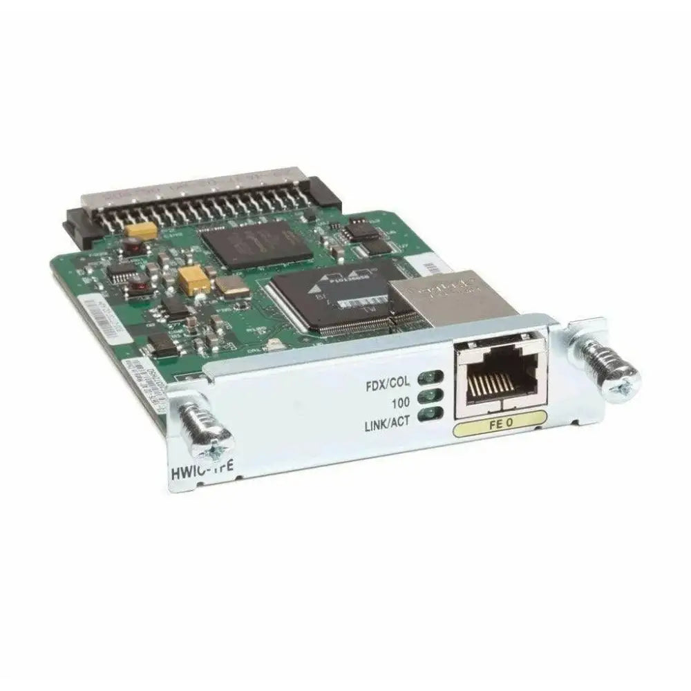 Cisco HWIC-1FE 1-Port Fast Ethernet High-Speed WAN Interface Card - Refurbished