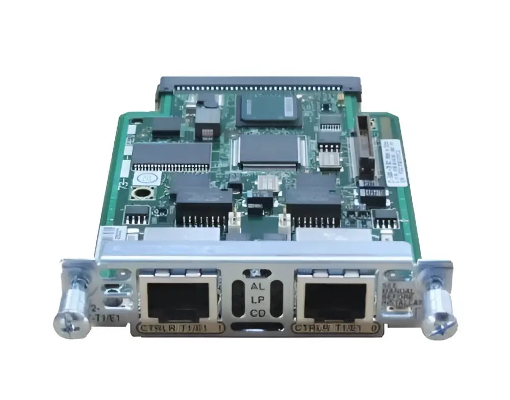 Cisco VWIC2-2MFT-T1/E1 2-Port Multiflex Trunk Voice/WAN Interface Card - Refurbished