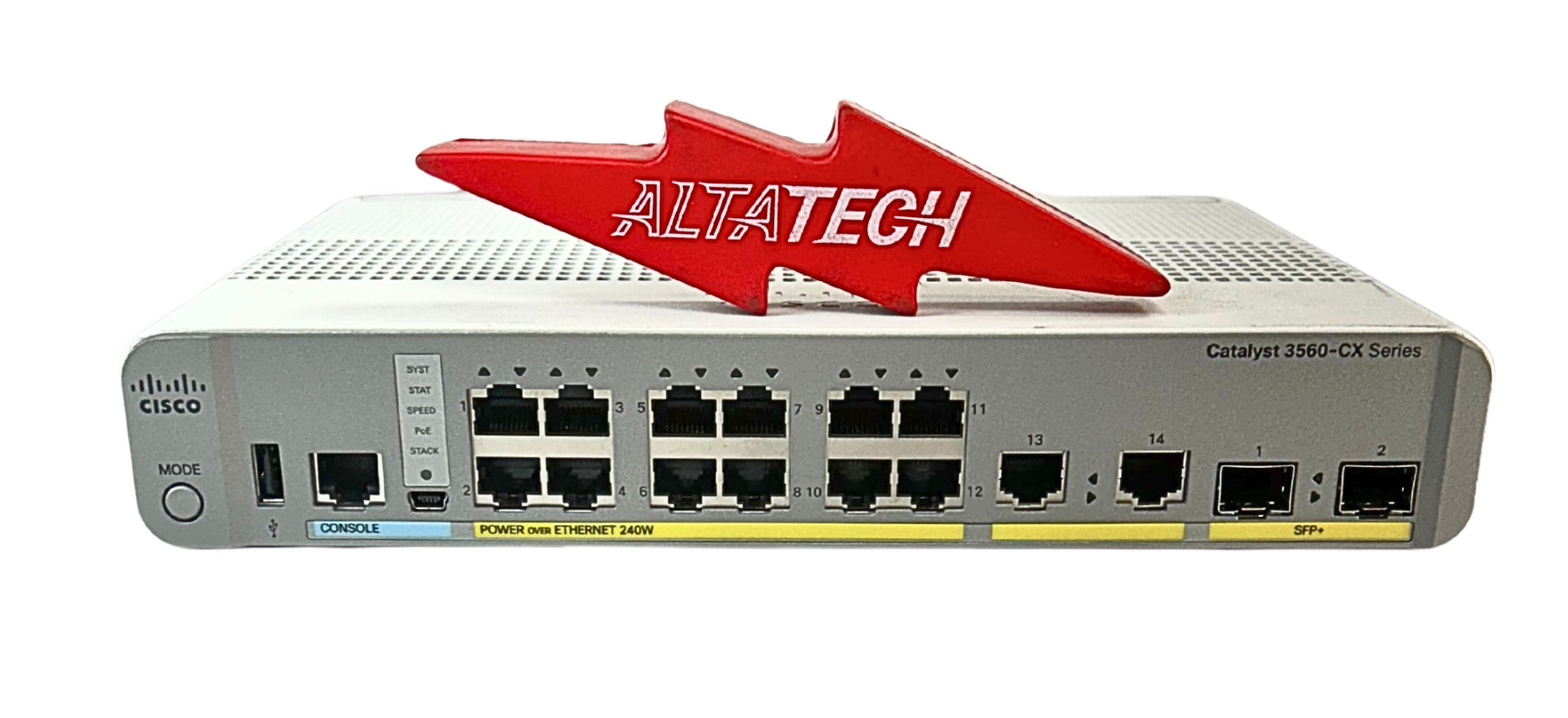 Cisco WS-C3560CX-12PD-S Catalyst 3560-CX 12 Port PoE. 10G Uplinks IE