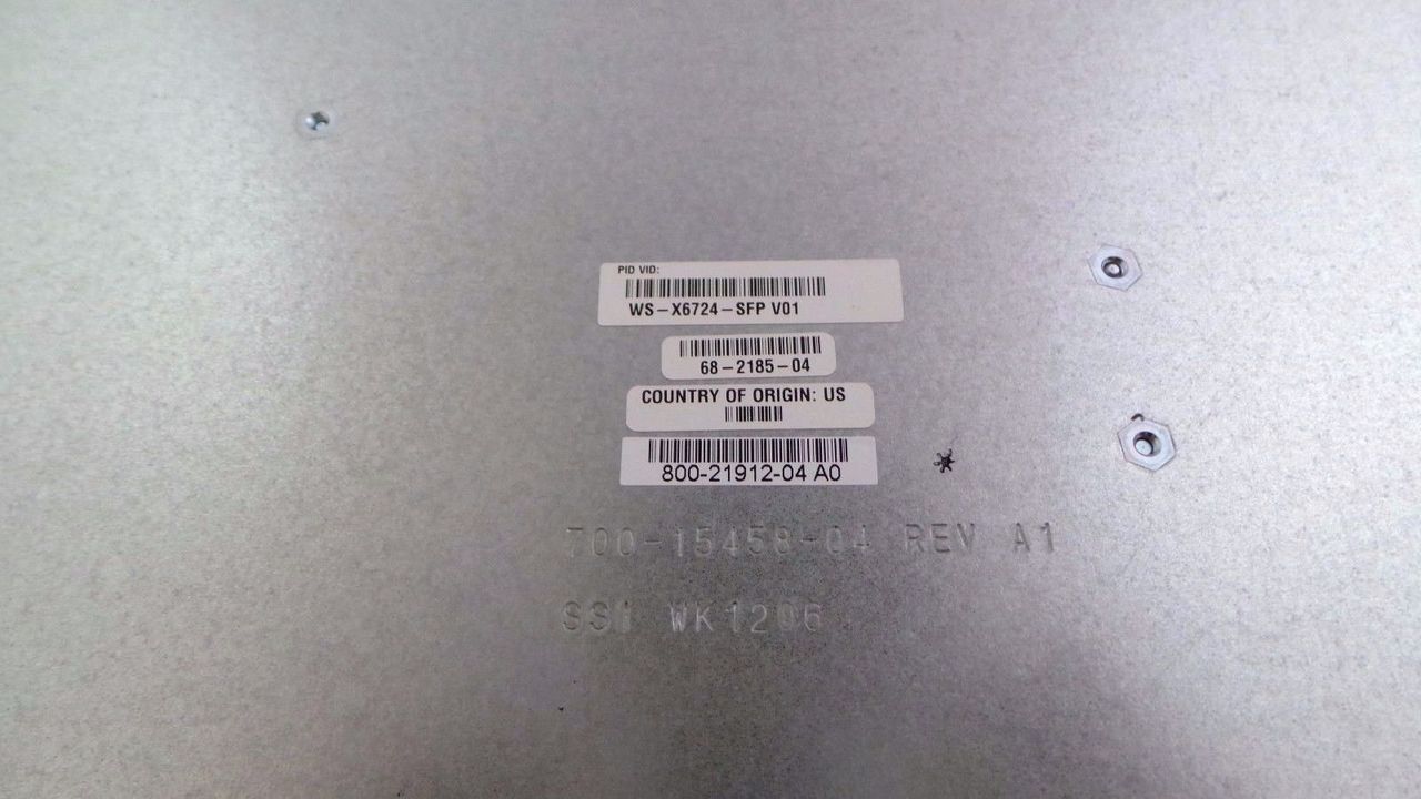 Cisco WS-X6724-SFP Catalyst 6500 24-Port Managed Switch Module