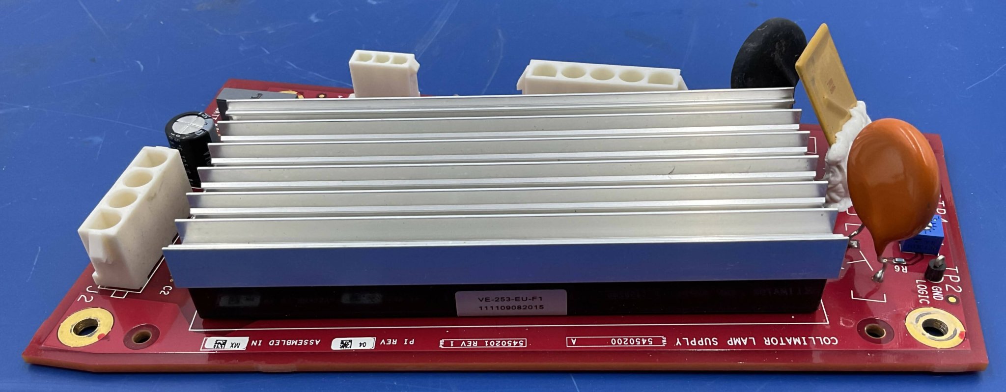 COLLIMATOR LAMP SUPPLY (5450200 A/5450201 REV 1 GE