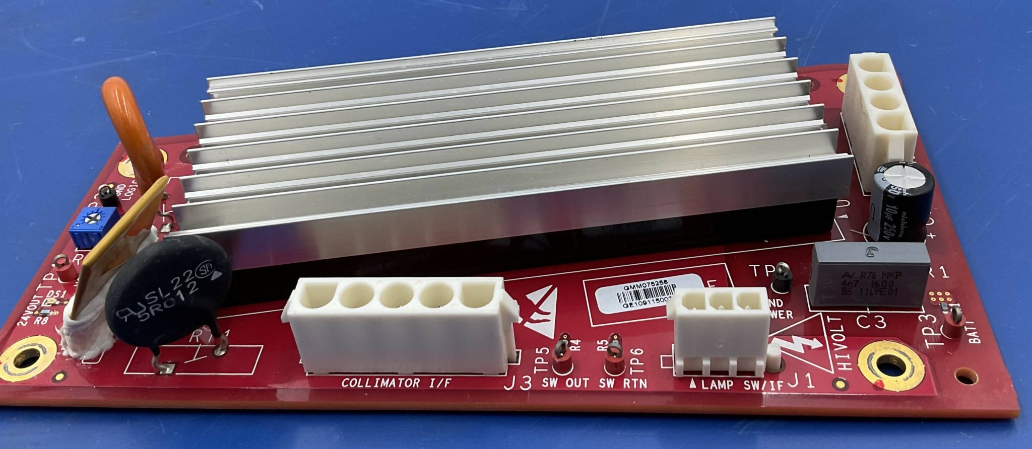 COLLIMATOR LAMP SUPPLY (5450200 A/5450201 REV 1 GE