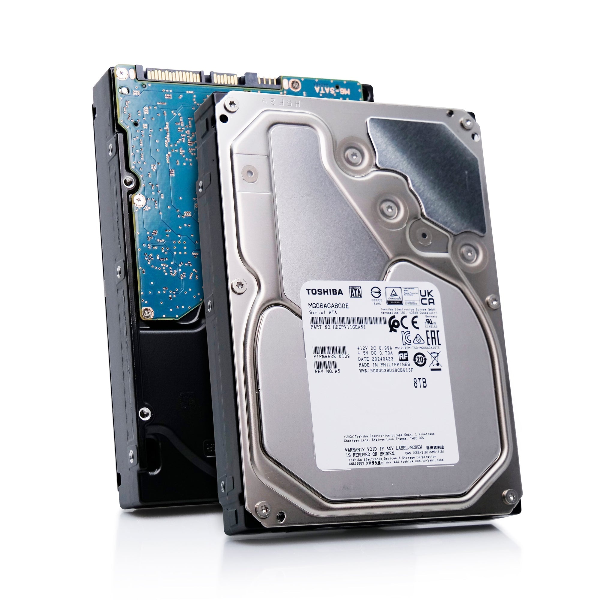 Toshiba MG06 MG06ACA800E 8TB 7.2K RPM SATA 6Gb/s 512e 3.5in Hard Drive