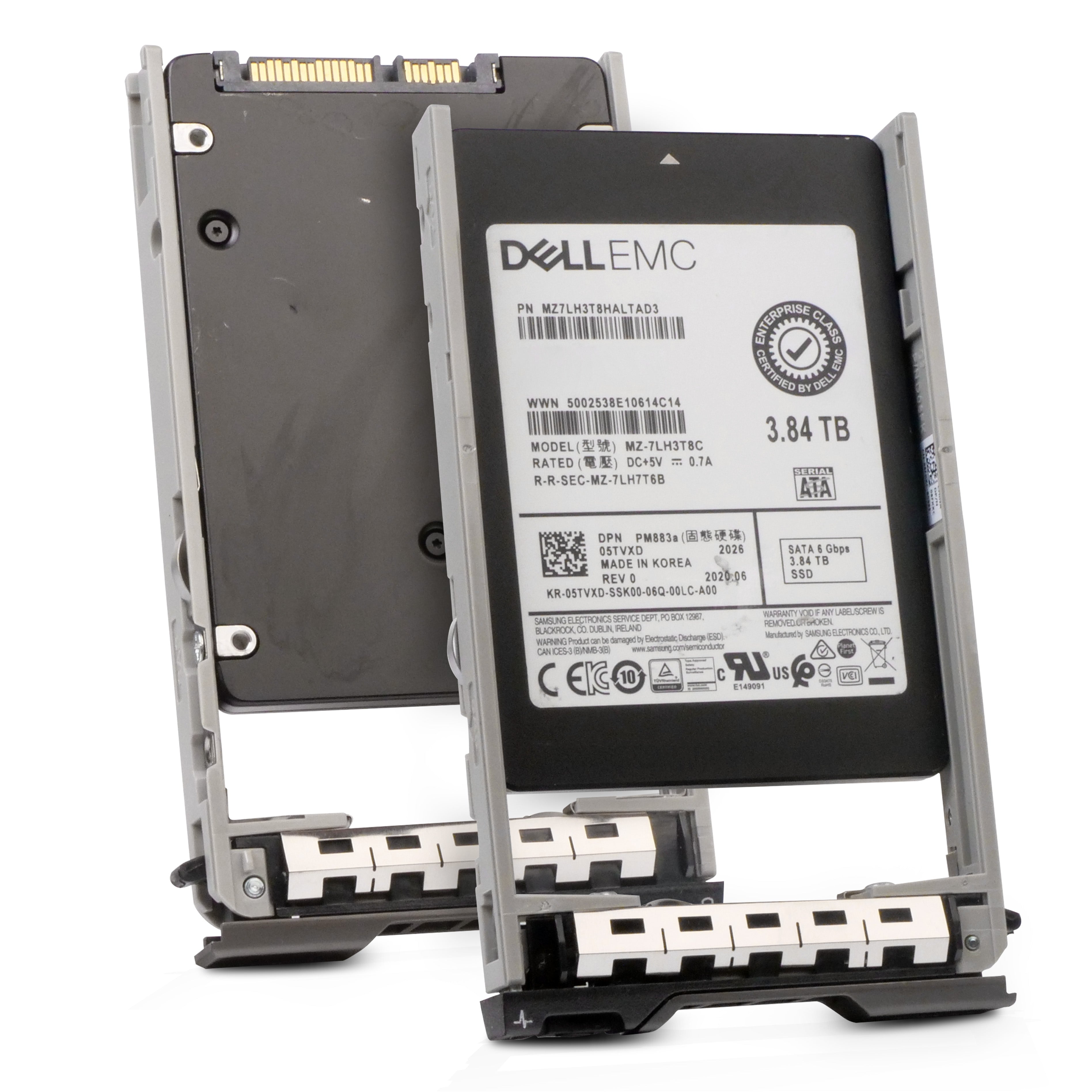 Dell G13 400-AWCR 3.84TB 1 DWPD SATA 6Gb/s 3D TLC 2.5in Refurbished SSD