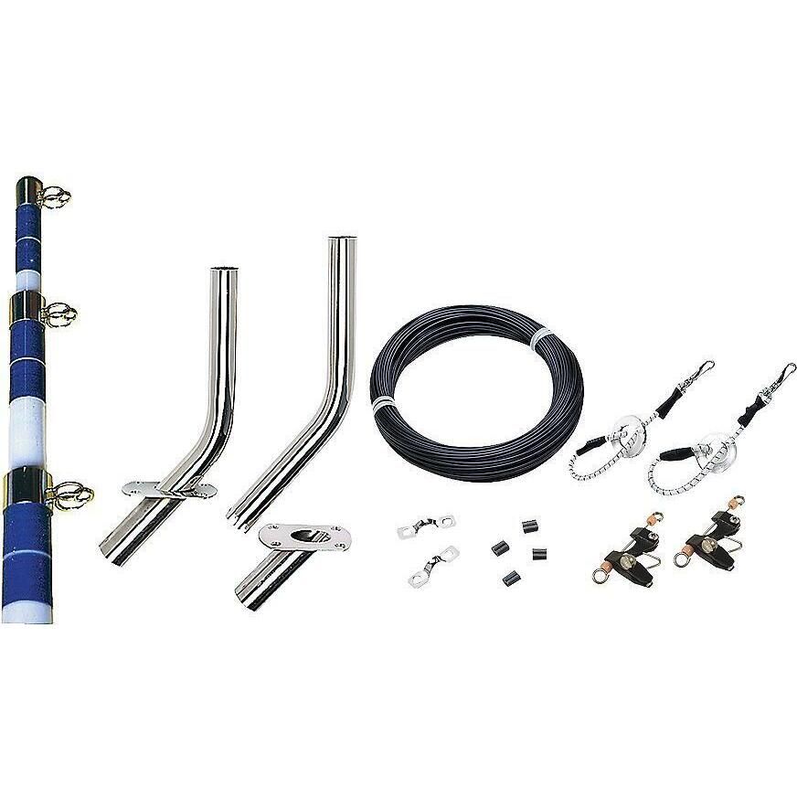 Seachoice 88251 Outrigger Kit-15' White/Blue-Complete