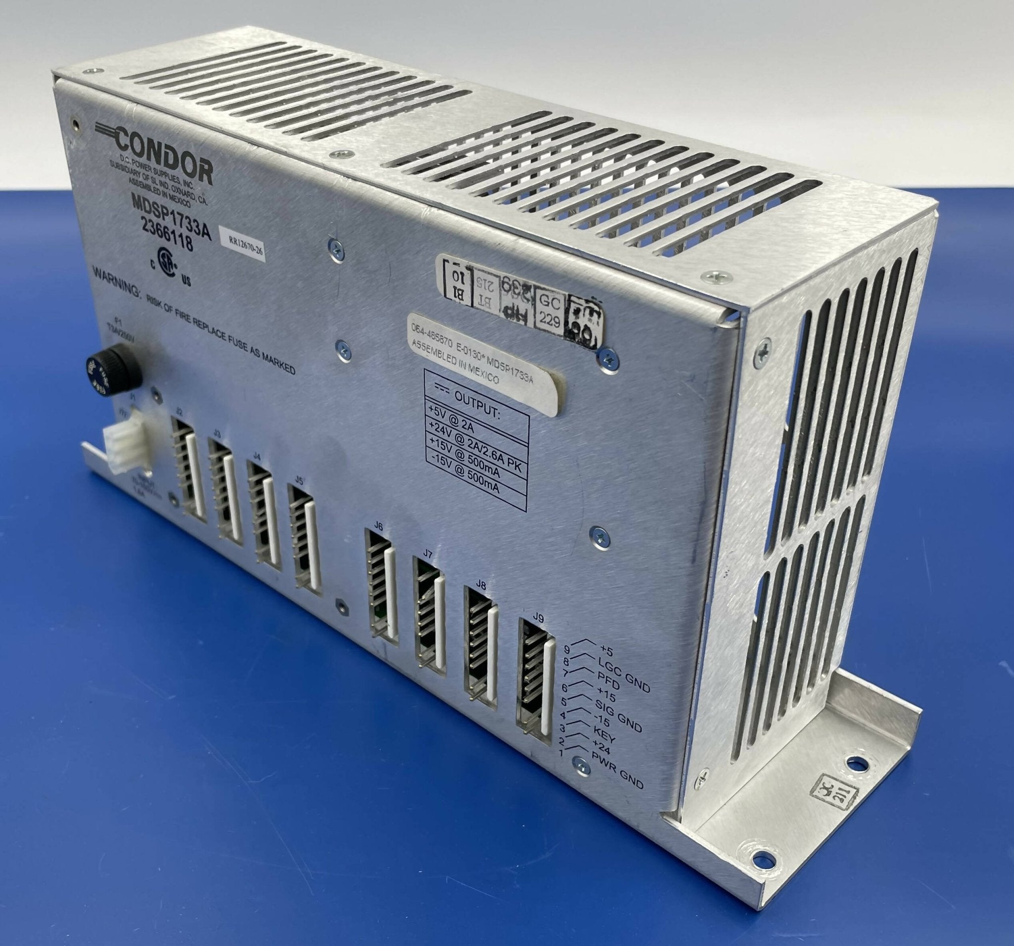 GE MDSP1733A - Condor DC Power Supply for AMX4 X-Ray Rear | Alo Tech Solutions