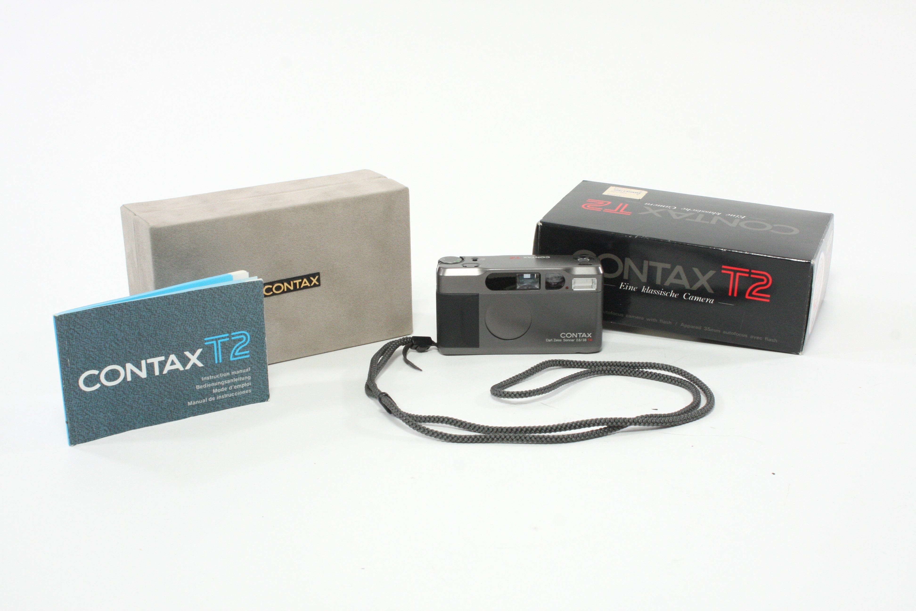 Contax T2 35mm Camera IN BOX
