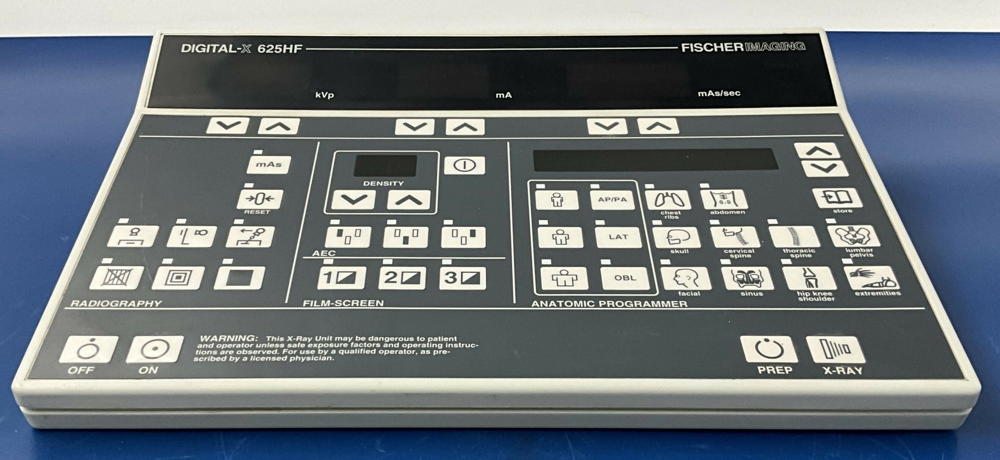 CONTROL CONSOLE (DIGITAL-X 625HF/168-02-268) FISCHER