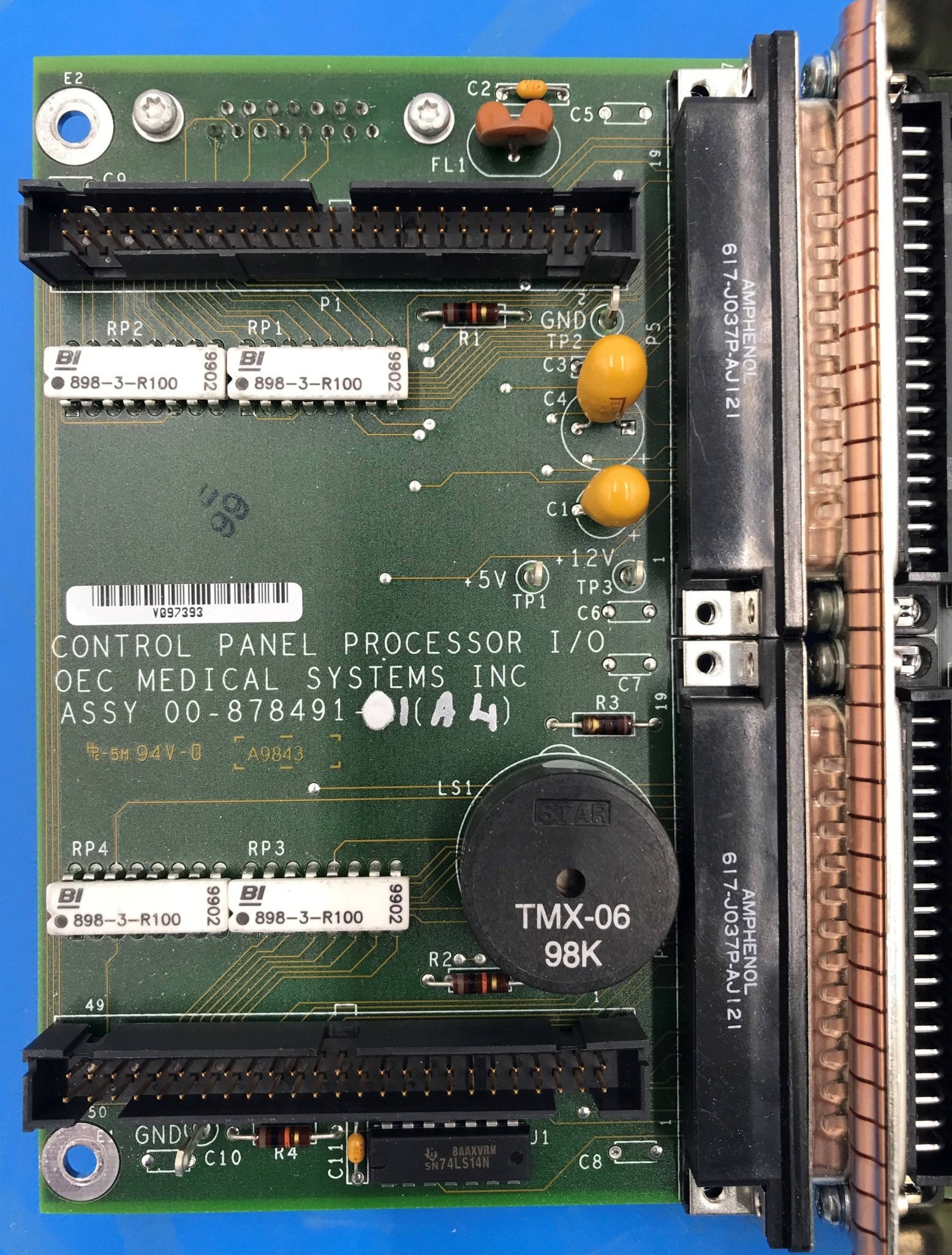 Control Panel Processor Board(00-878491-01A4/00-878488-02A8OEC 9600