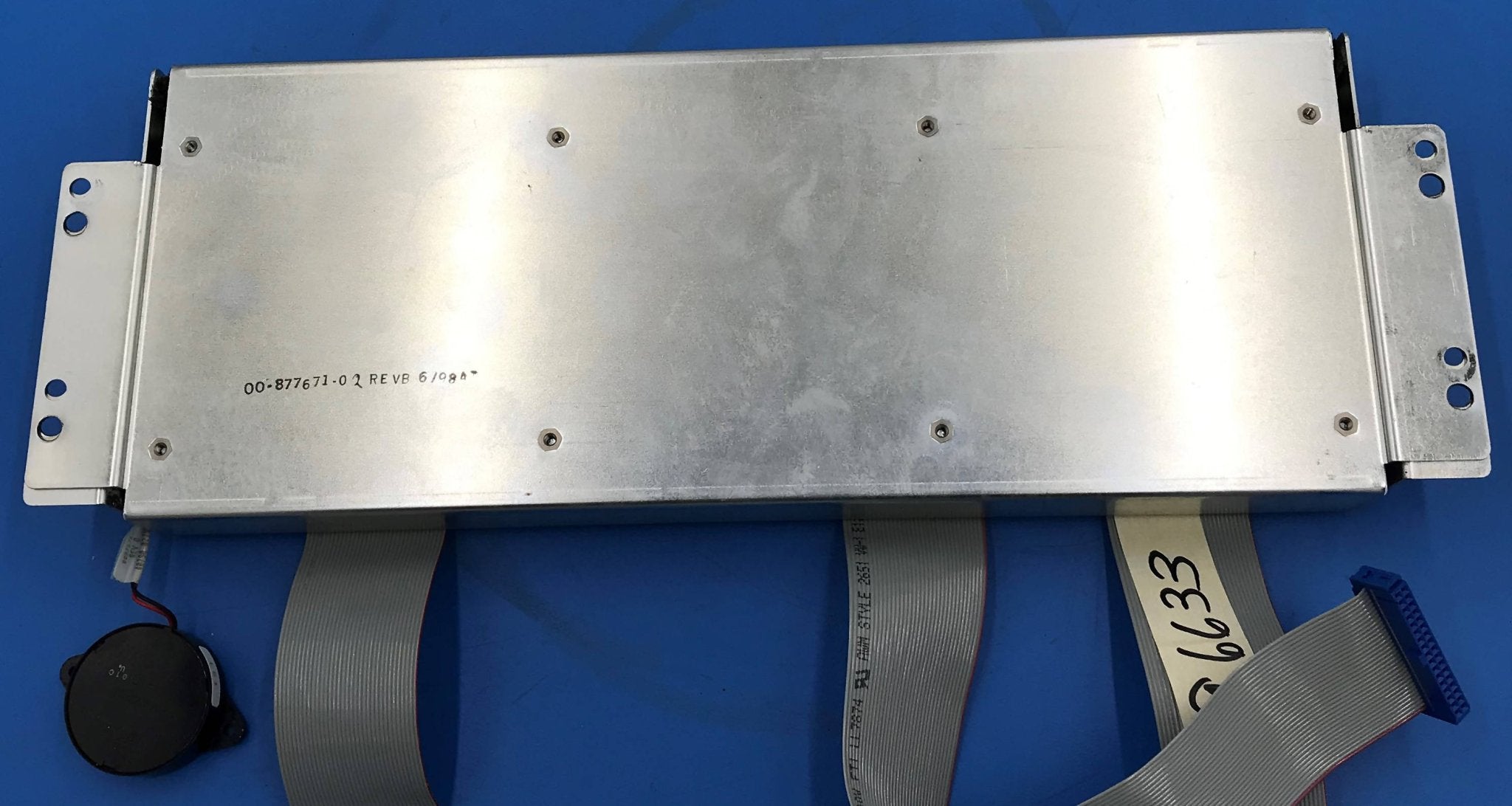 Control Panel Processor Monitor Cart (00-876613-05 Rev A8/00-877671-02 Rev B6 OEC 9600