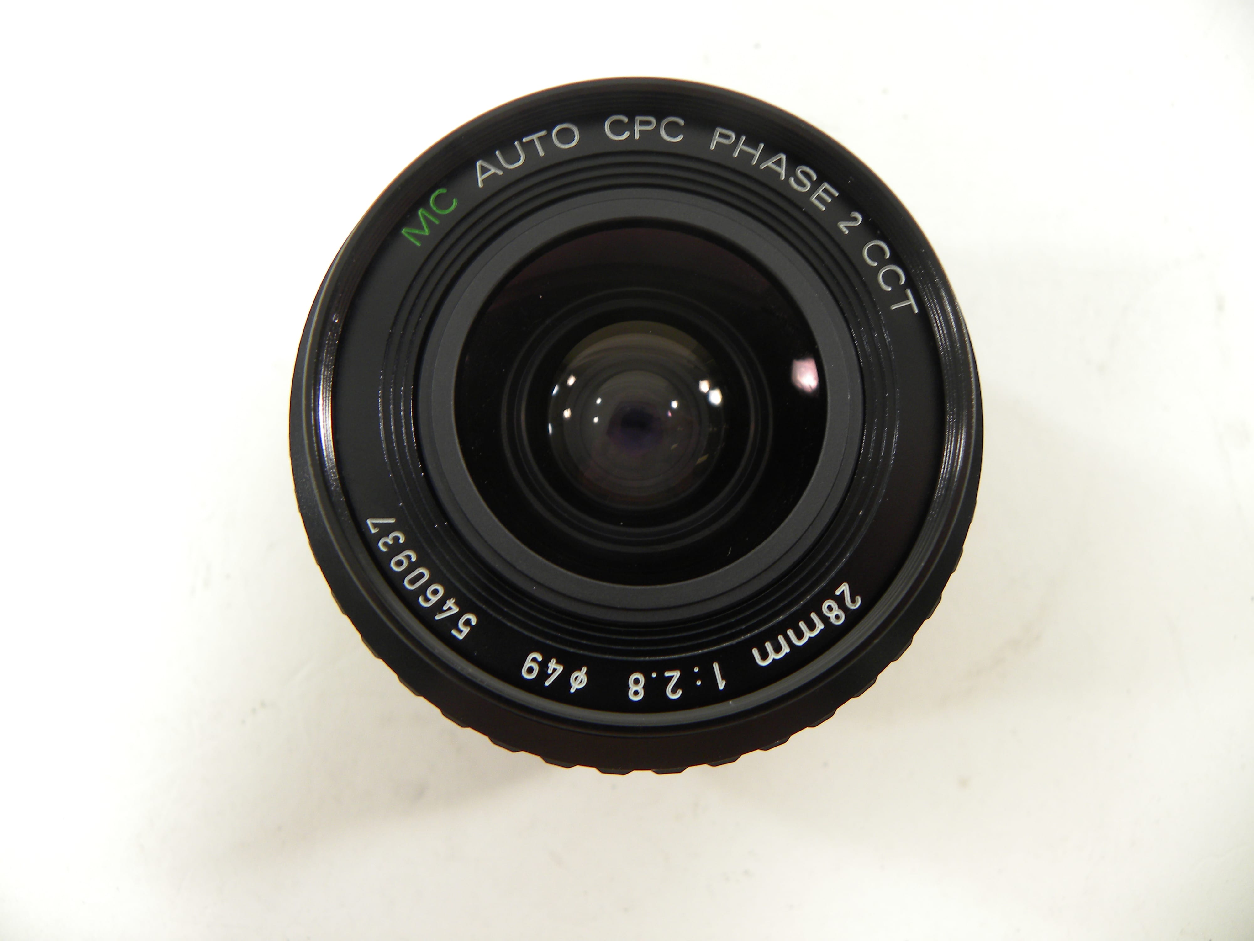 CPC MC Auto Phase 2 CCT 28mm f2.8 PK Mount