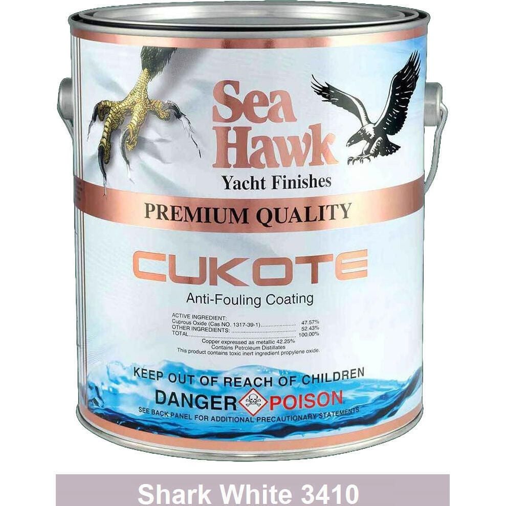 Seahawk Paint 3410GL Cukote Shark White, Gal.
