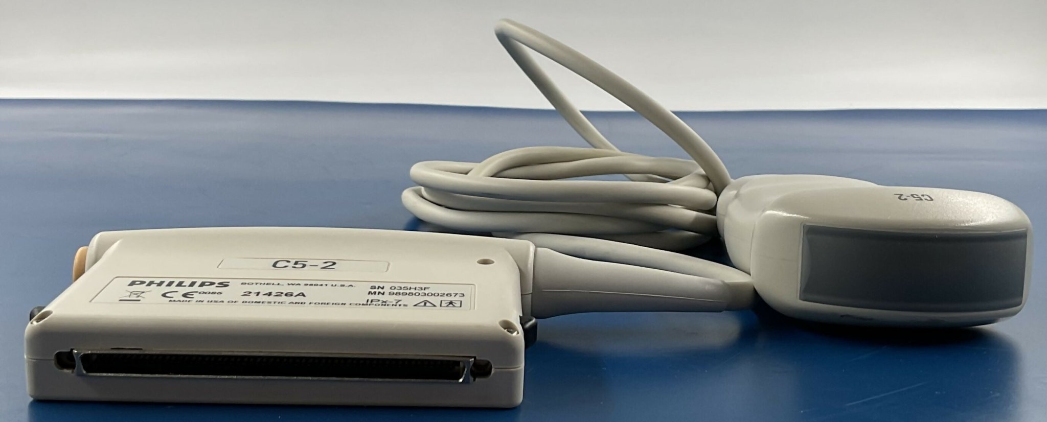 CURVED ARRAY TRANSDUCER 2.0/5.0 MHz (4535 611 73202/21426A/C5-2 PHILIPS