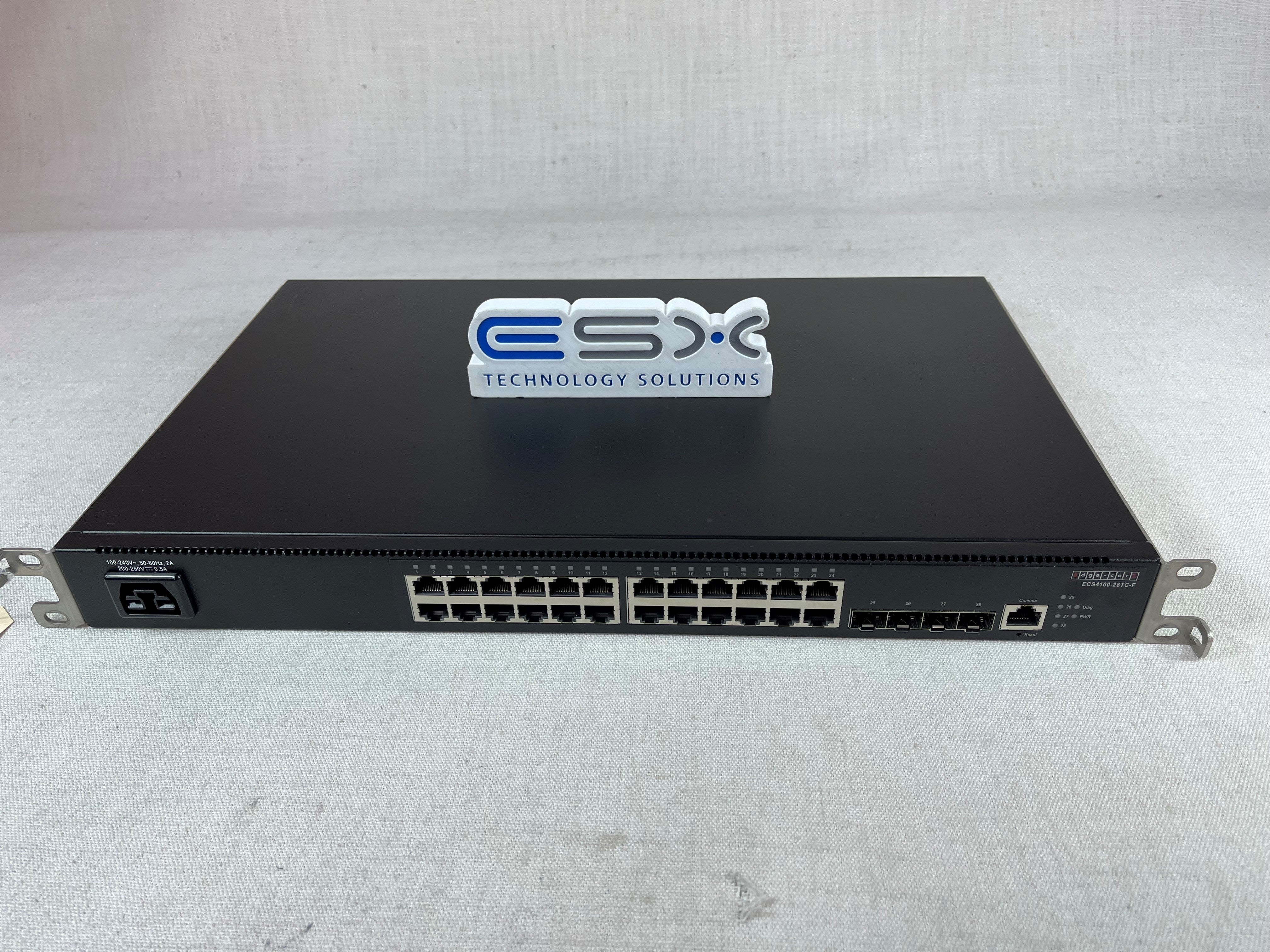 EDGECORE 24x 1G Copper L2 Enterprise Switch ECS4100-28TC-F