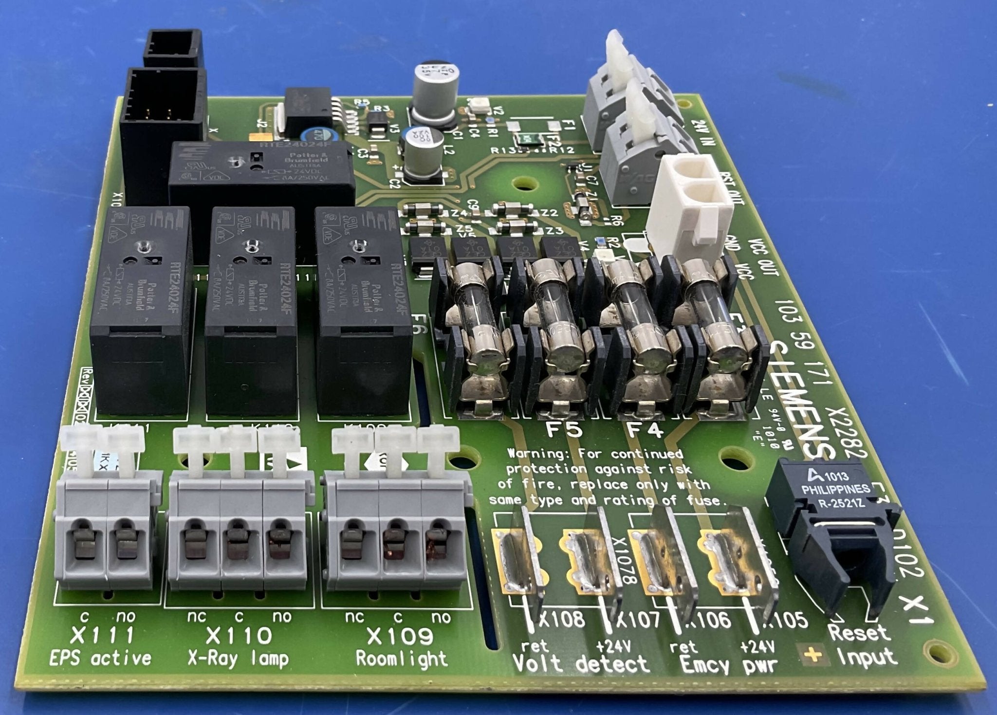 Siemens 10359171 - D102 External Interface Reset PCB Board Connector | Alo Tech Solutions
