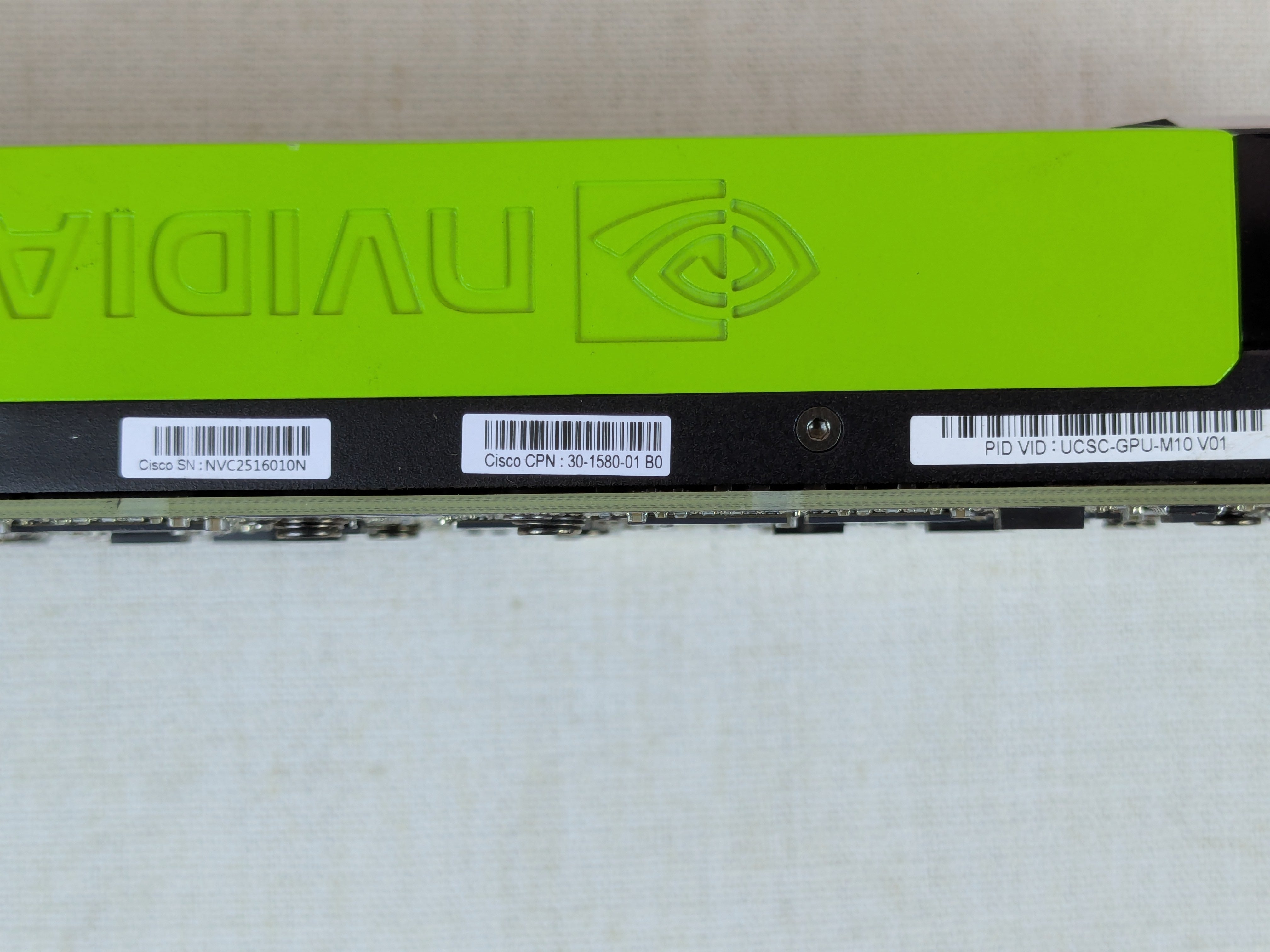 Cisco UCSC-GPU-M10 Nvidia Tesla M10 32GB GDDR5 225W GPU C240 M5