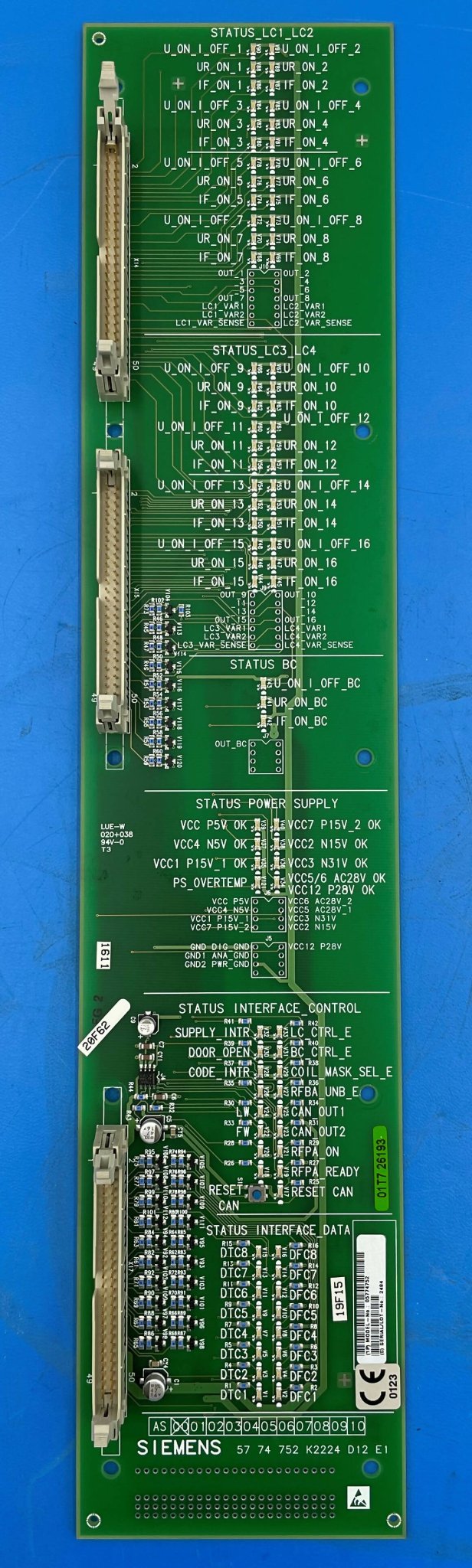 D12 Service Board (05774752/5774758 Siemens