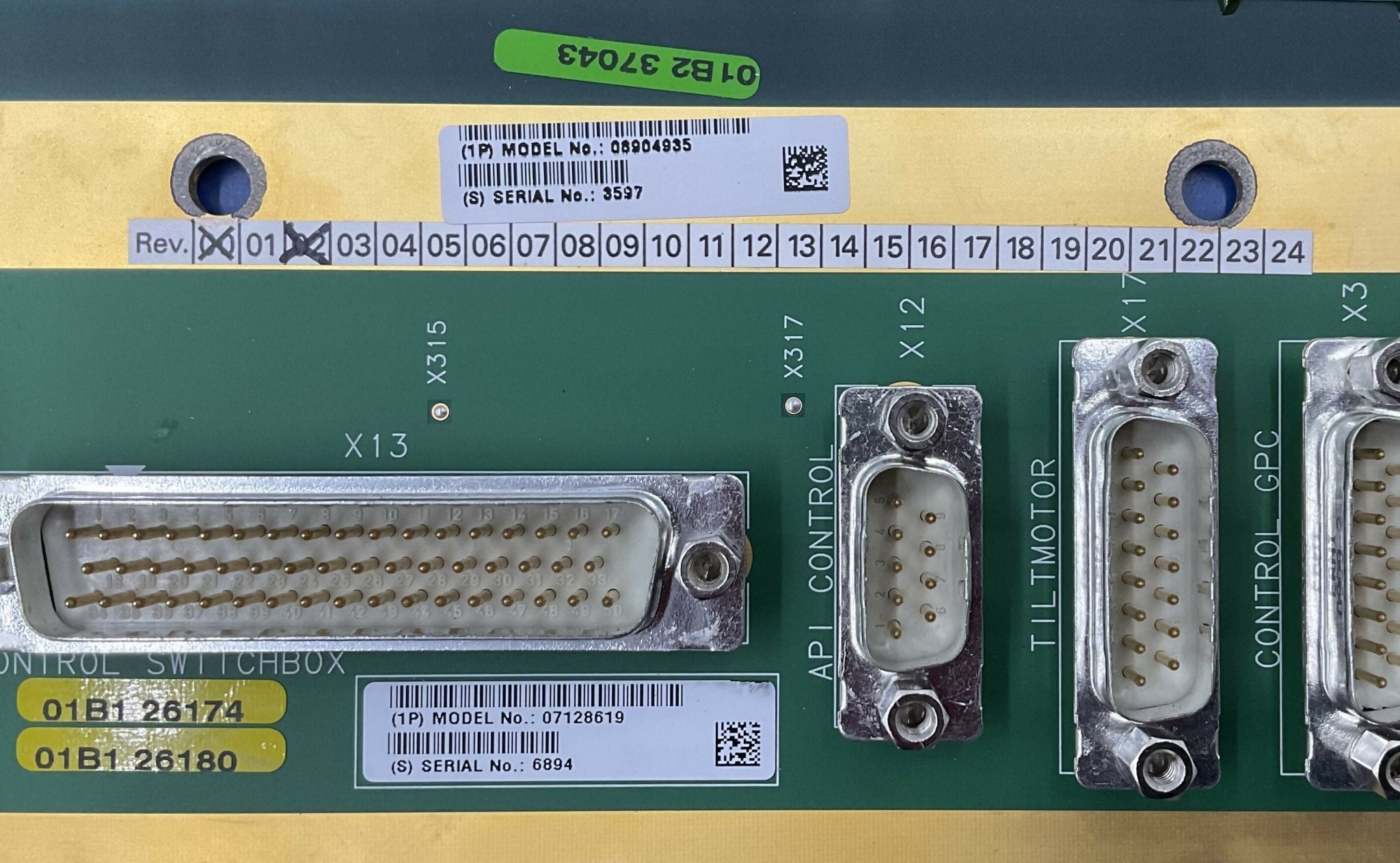 D301 MCU-RTC Board (08904935/7128619 Siemens CT