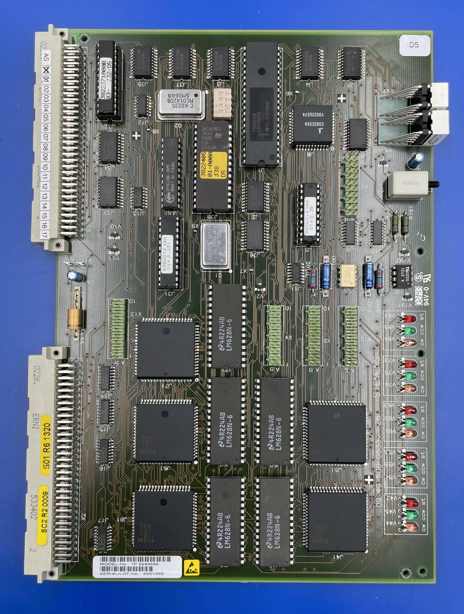 D5 MOTOR CONTROLLER ESD (08949588/8949588 SIEMENS