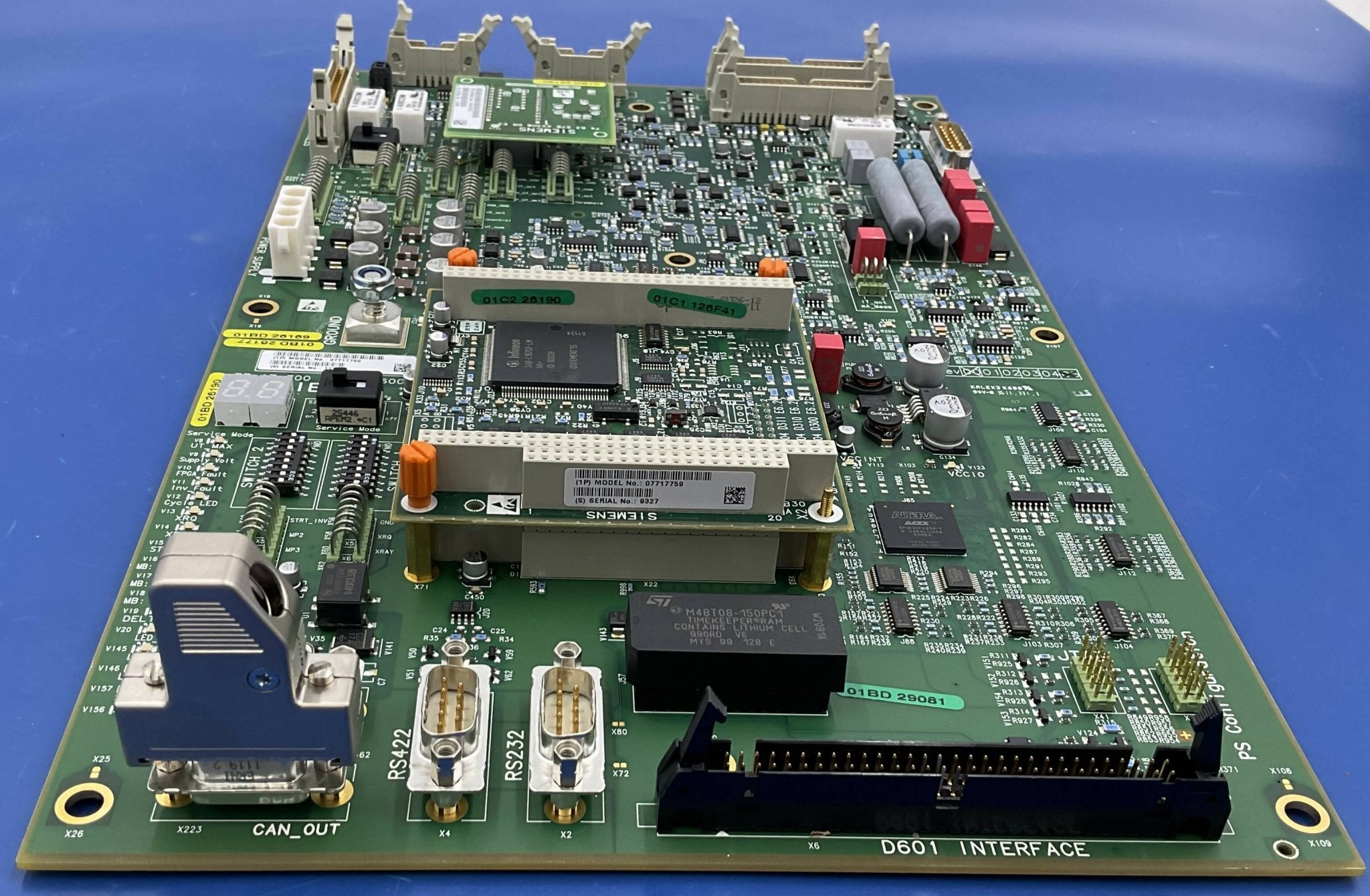 Siemens 7717700 - D600 Board PCB X-Ray Control Connector | Alo Tech Solutions