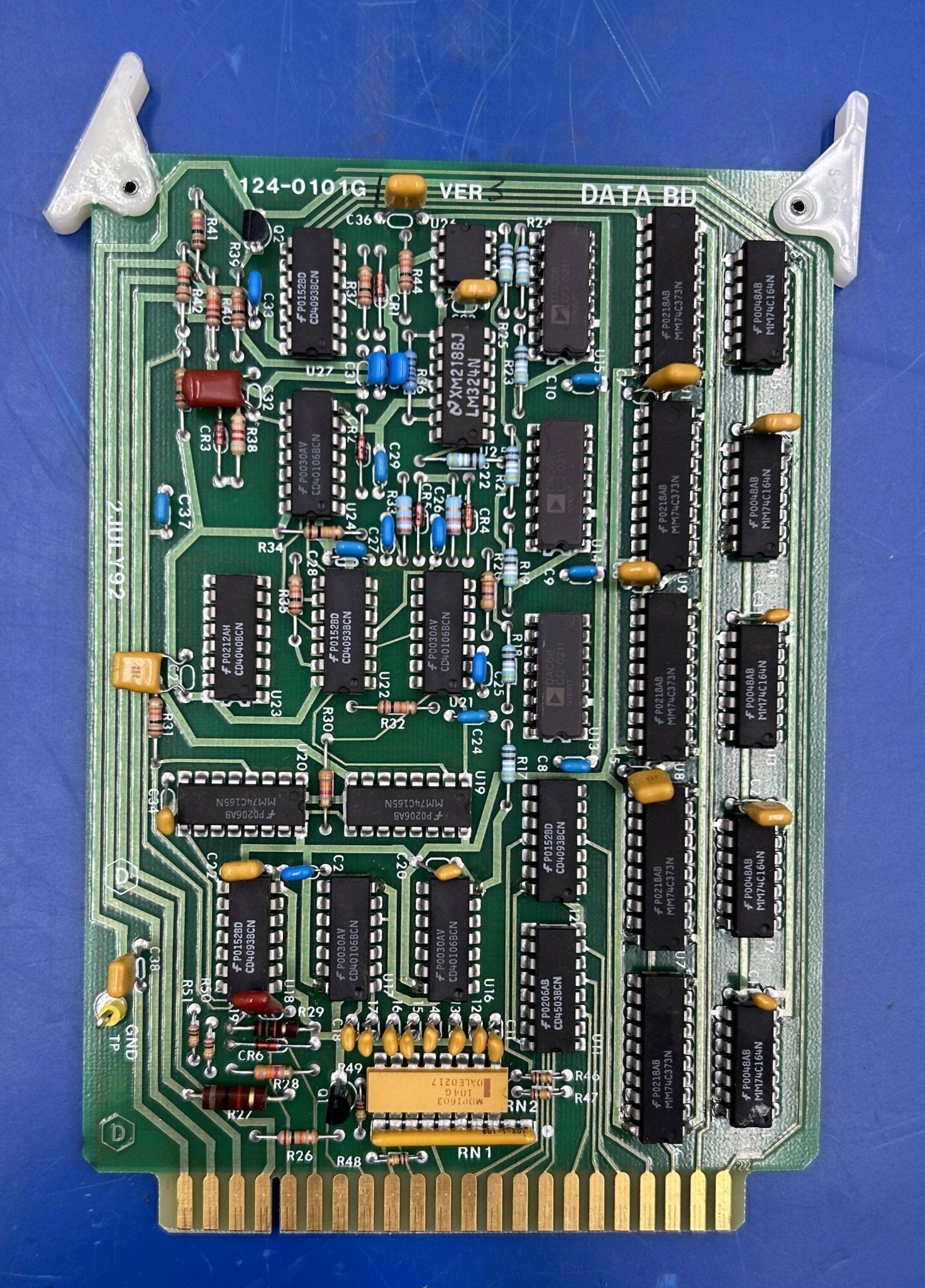 DATA BOARD (124-0101G1 VER 3 GENDEX/DEL MEDICAL