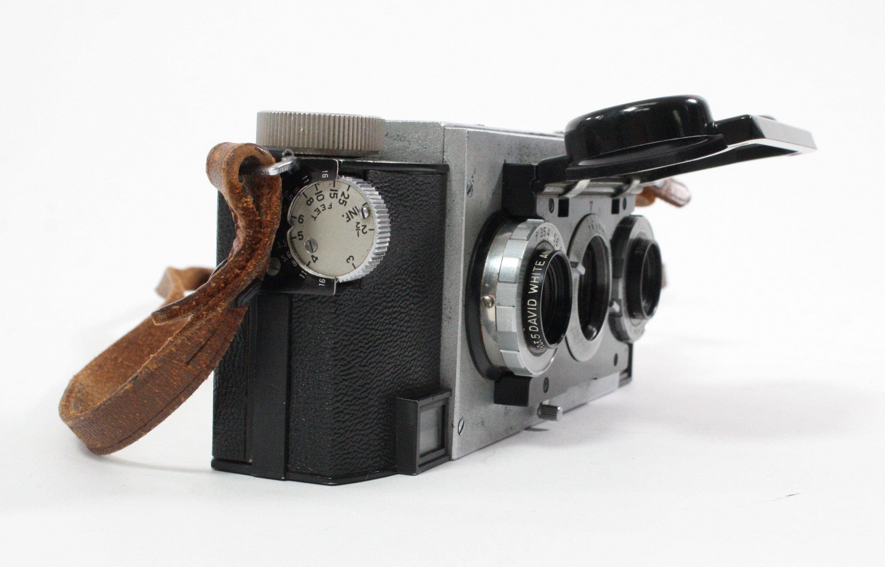 David White Realist Stereo Camera with Case