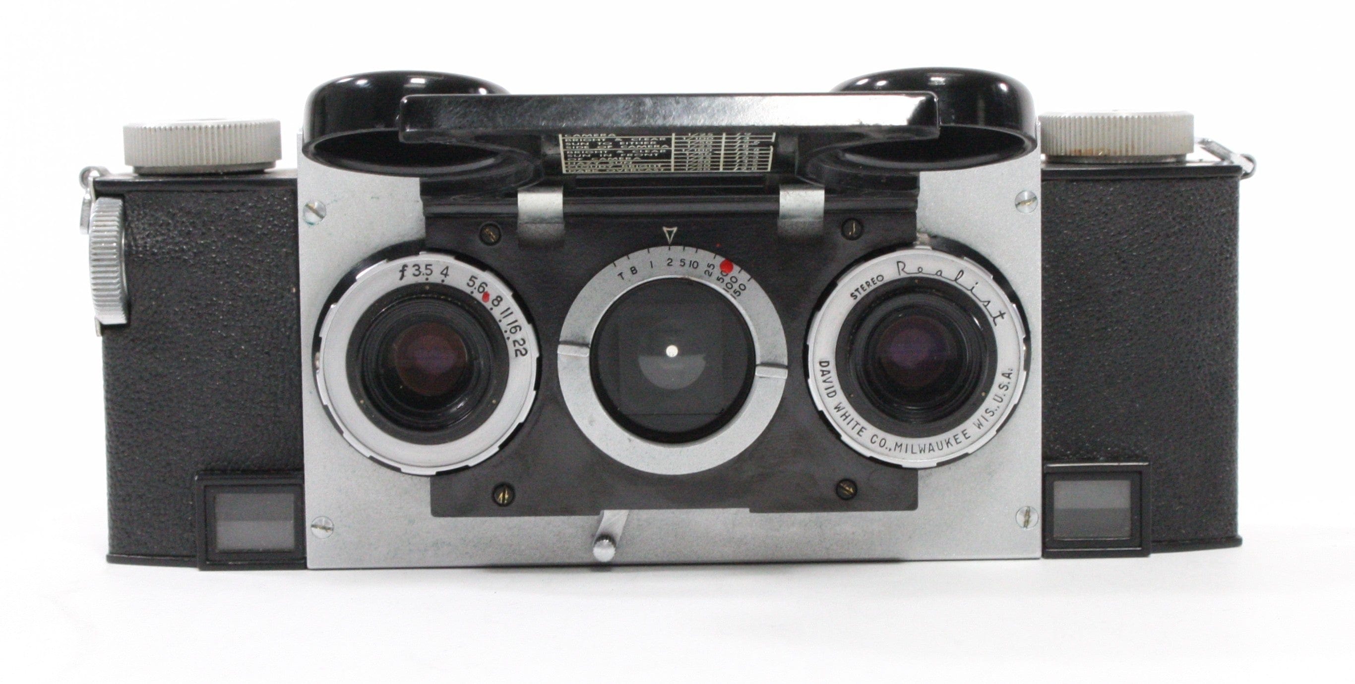 David White Stereo Realist Camera