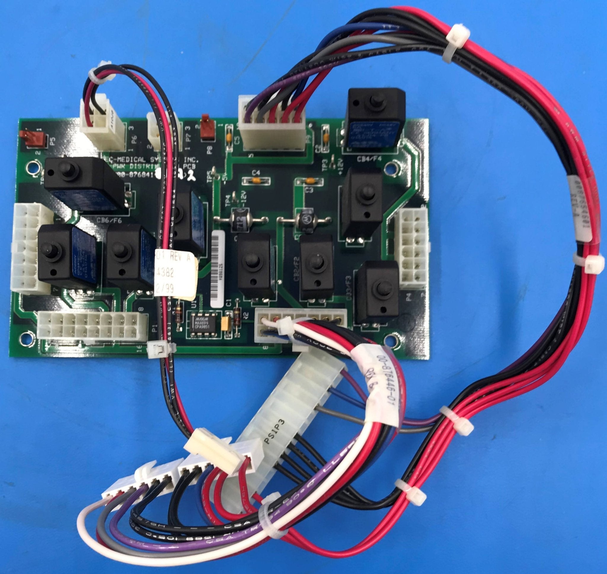 DC Power Distribution Board (00-876841-01 A2 OEC 9600