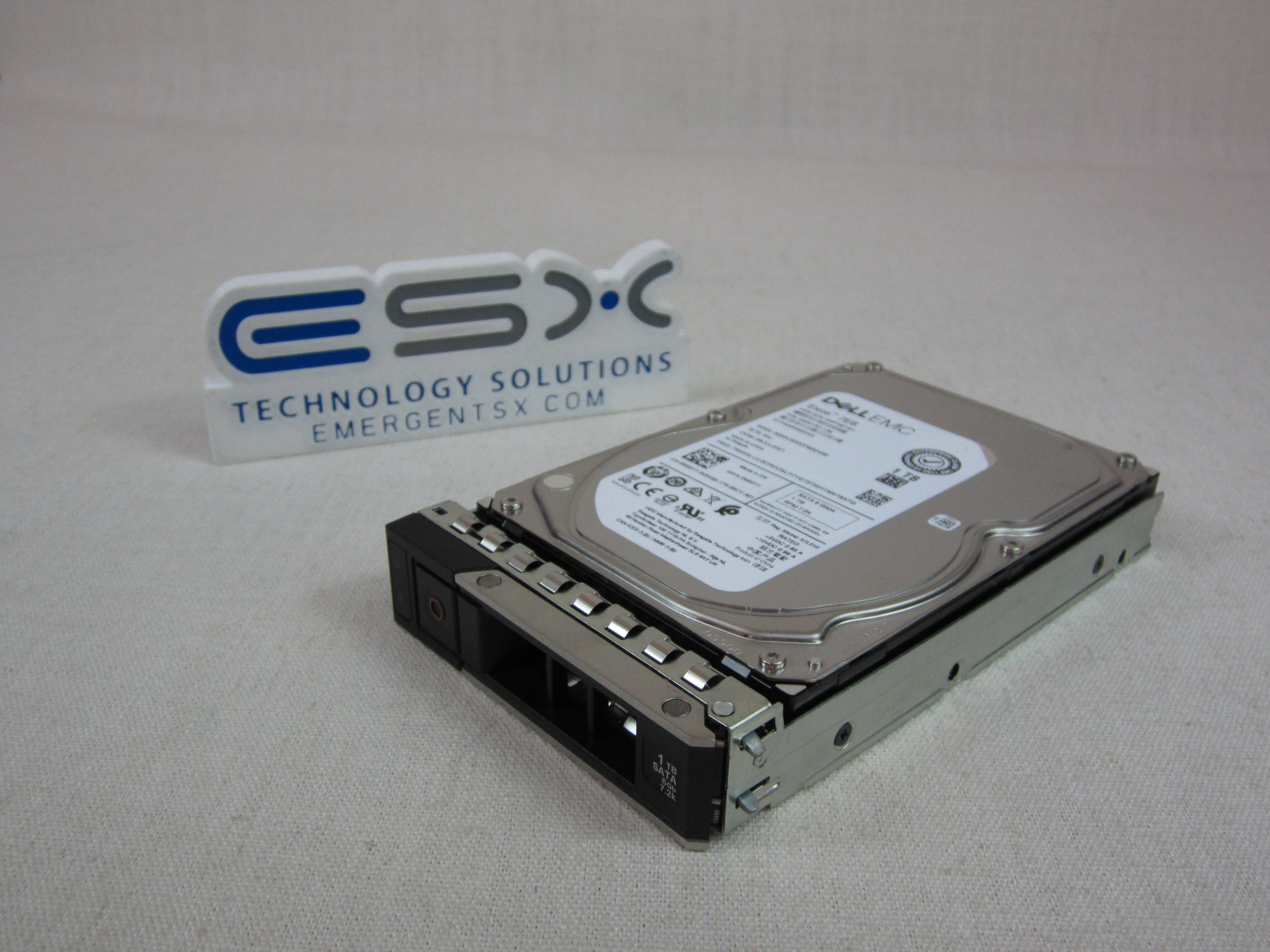 Dell M33YT 1TB 7.2k 6Gb/s 3.5" SATA Hard Drive ST1000NM004A w/ 14G Tray