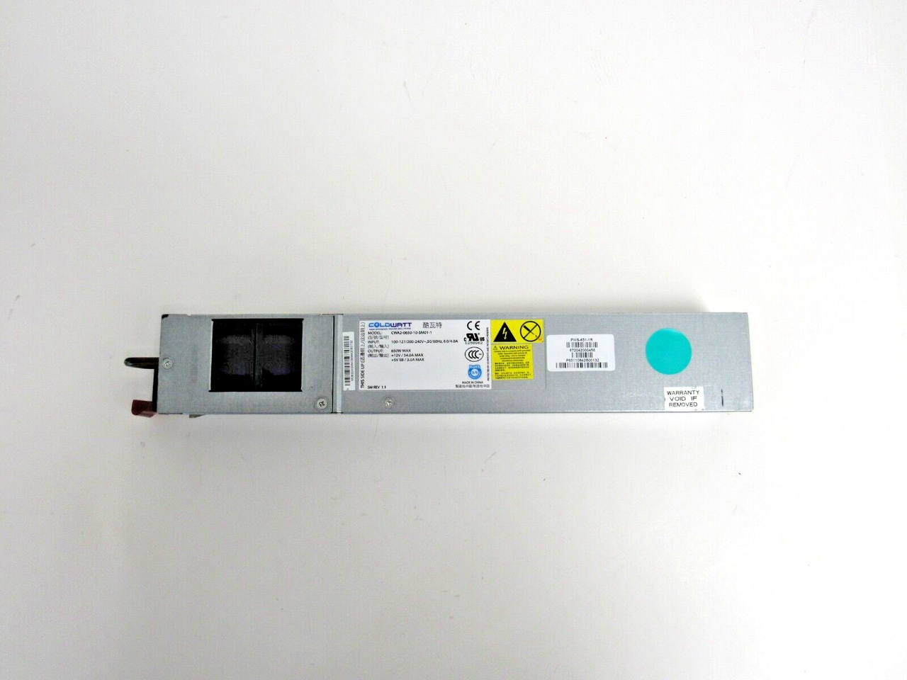 Supermicro PWS-651-1R Coldwatt CWA2-0650-10-SM01-1 650W Power Supply 42-3